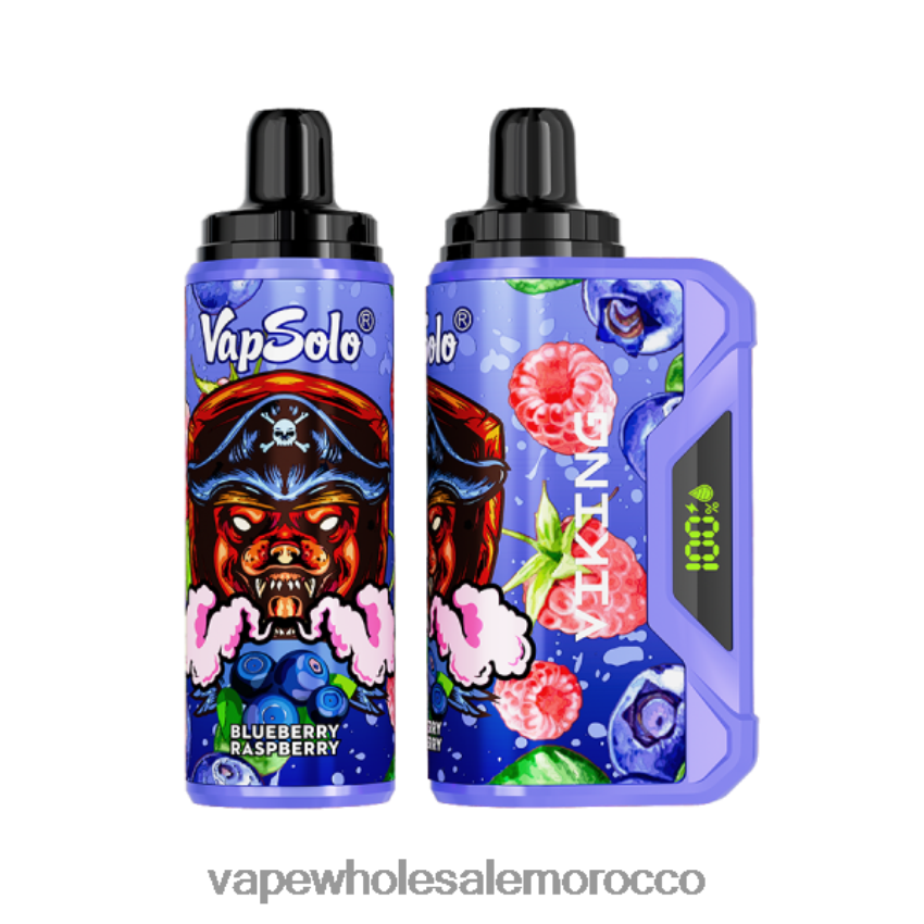 Vape Wholesale Supplier - Vapsolo VIKING vape القابل للتصرف توت العليق HB2DBD132